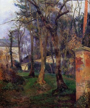 Abandoned Garden, Rouen by Oil Painting Reproduction