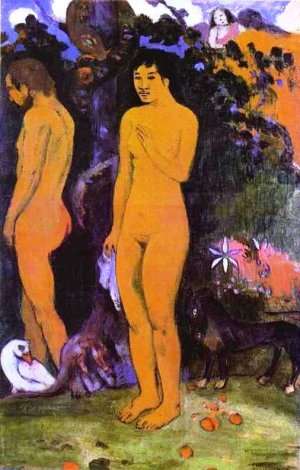 Adam and Eve by Oil Painting Reproduction