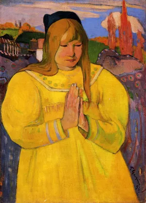 Breton Woman in Prayer