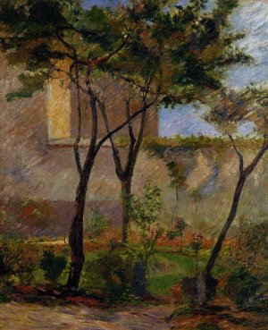 Corner of the Garden, Rue Carcel by Oil Painting Reproduction