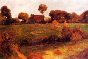 Farm in Brittany II by Oil Painting Reproduction