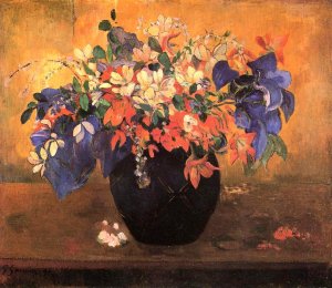 Flower Piece by Oil Painting Reproduction