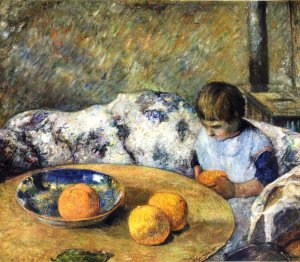 Interieur Avec Aline Gauguin by Oil Painting Reproduction