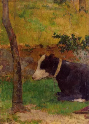 Kneeling Cow