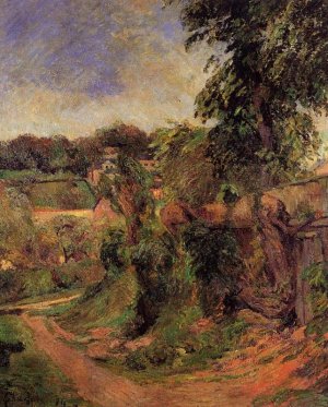 Near Rouen by Oil Painting Reproduction