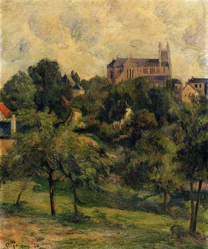 Notre-Dame-des-Agnes, Rouen by Oil Painting Reproduction