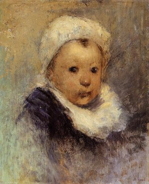 Portrait of a Child Aline Gauguin by Oil Painting Reproduction