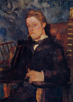 Portrait of a Seated Man by Oil Painting Reproduction