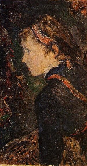 Portrait of Aline by Oil Painting Reproduction