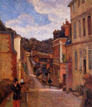 Rue Jouvenet, Rouen by Oil Painting Reproduction