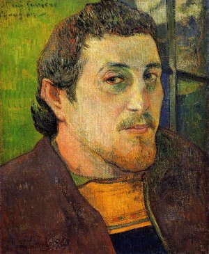 Self Portrait at Lezaven by Oil Painting Reproduction