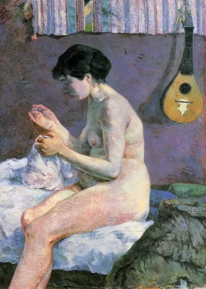 Study of a Nude, Suzanne Sewing