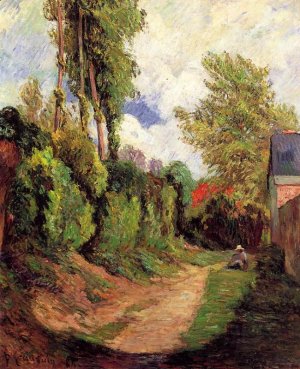 Sunken Lane by Oil Painting Reproduction