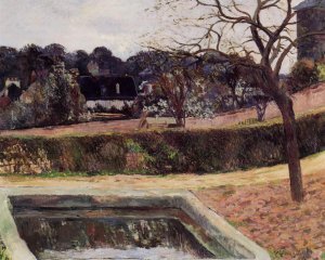 The Square Basin also known as Pond by Oil Painting Reproduction