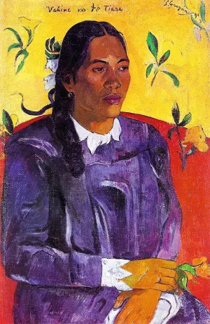 Vahine no te Tiare (Woman with a Flower)