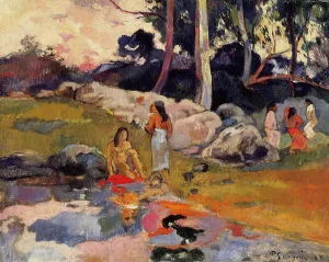 Woman on the Banks of the River